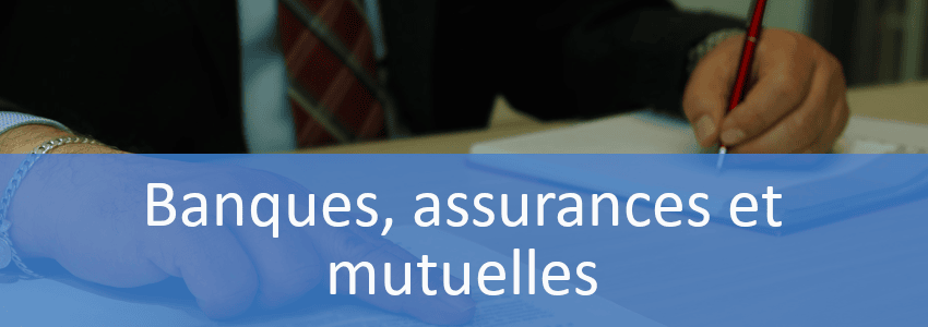 catégorie banques, assurances et mutuelles
