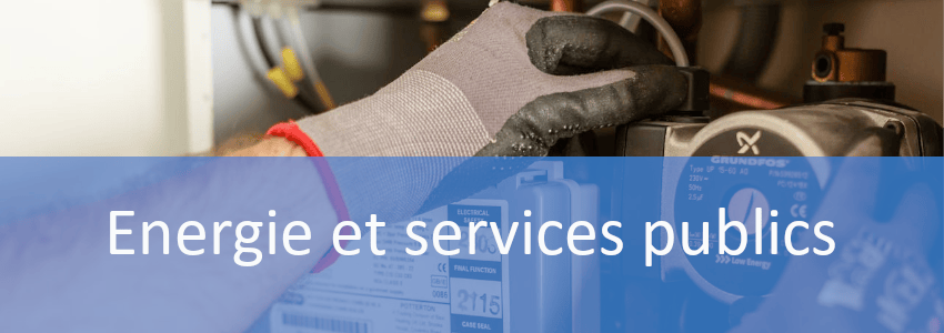 catégorie énergie et services publics