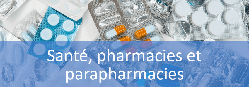 catégorie santé, pharmacies et parapharmacies